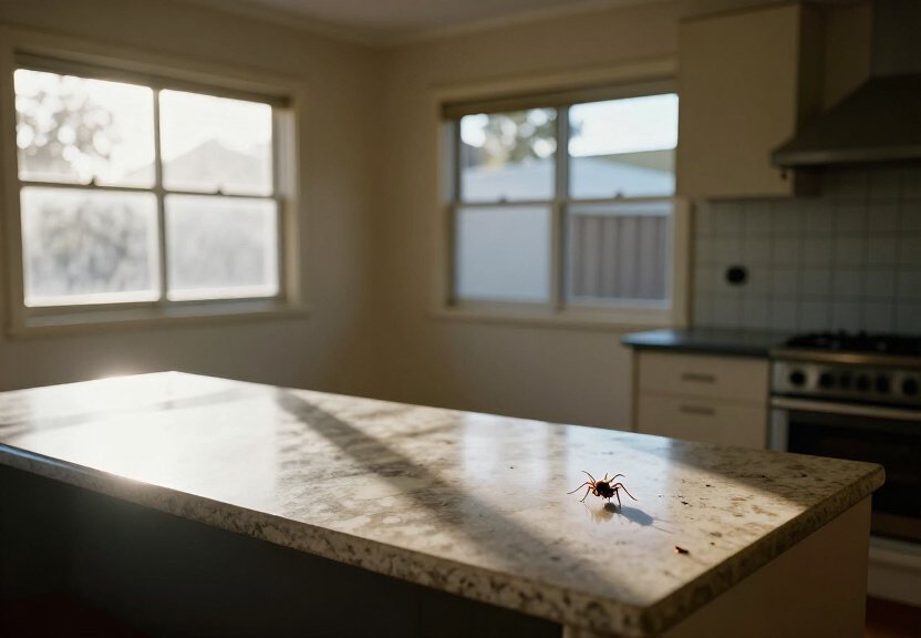 Ant trail in a Leppington home before treatment